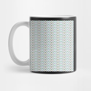 Pretty Little Swirls. Cute Abstract Pattern in pink, blue and green. Mug